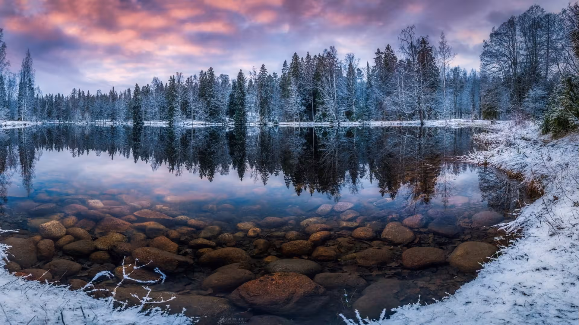 Lapland Finland winter holiday packages with snowy forests and northern lights